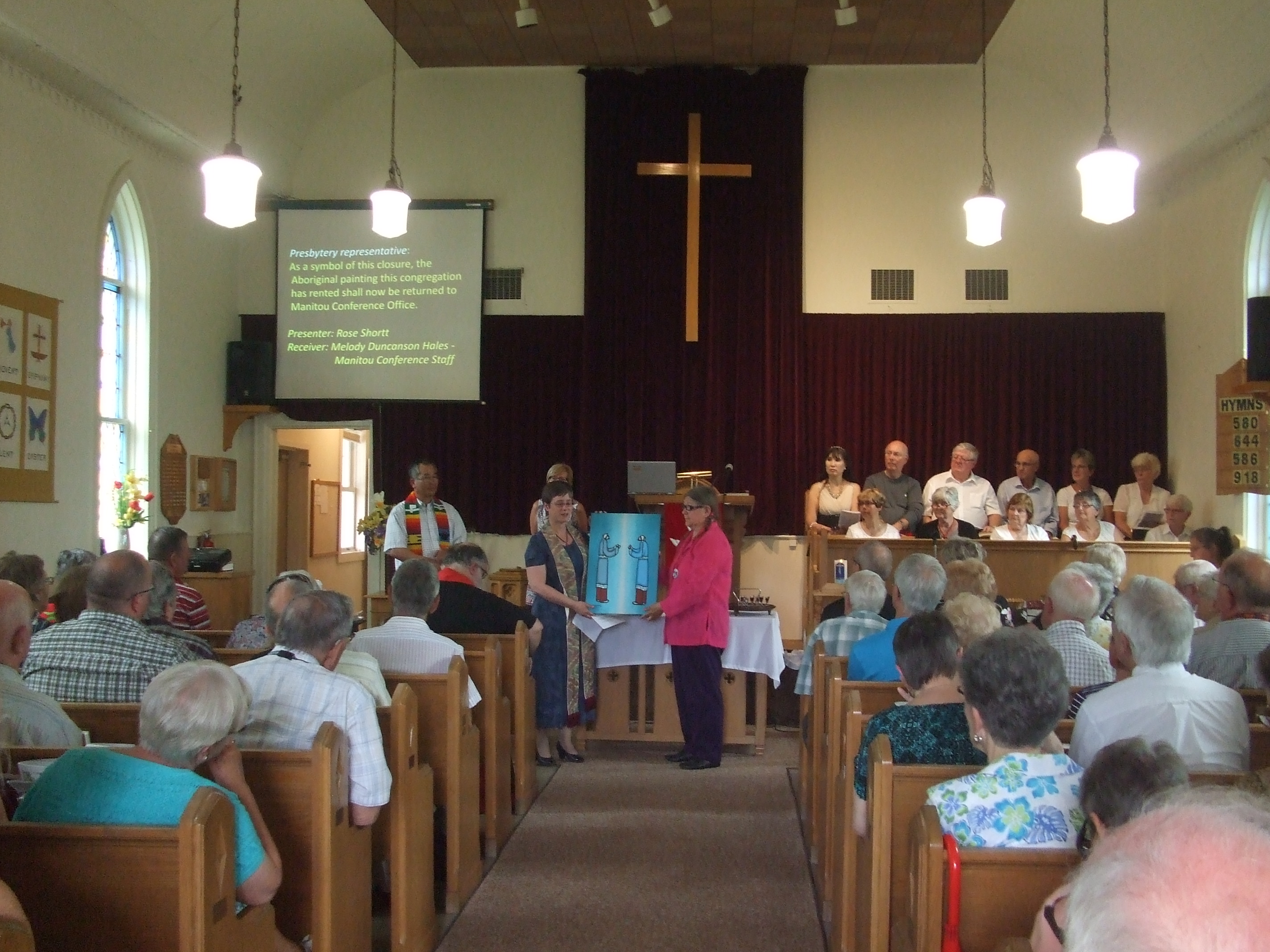Knox United Church - Final ceremony in June 2016